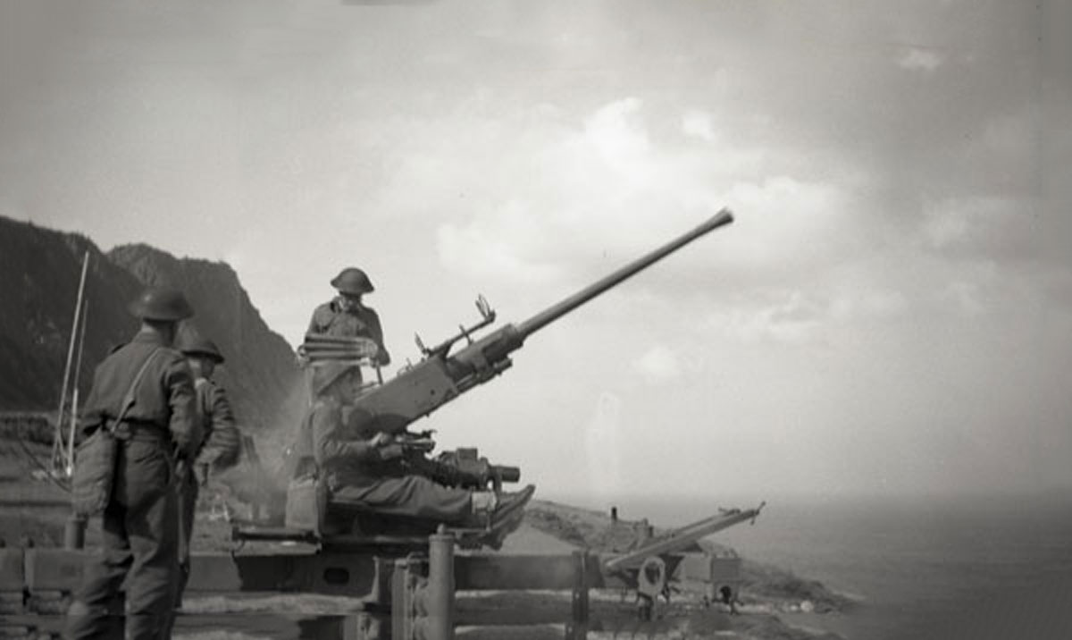 Coastal anti-aircraft guns NL